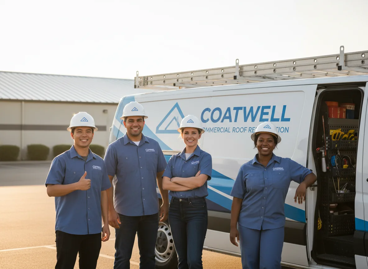 Commercial roof coating company in Sherburn, MN